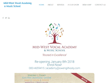 Tablet Screenshot of midwestvocalacademy.com